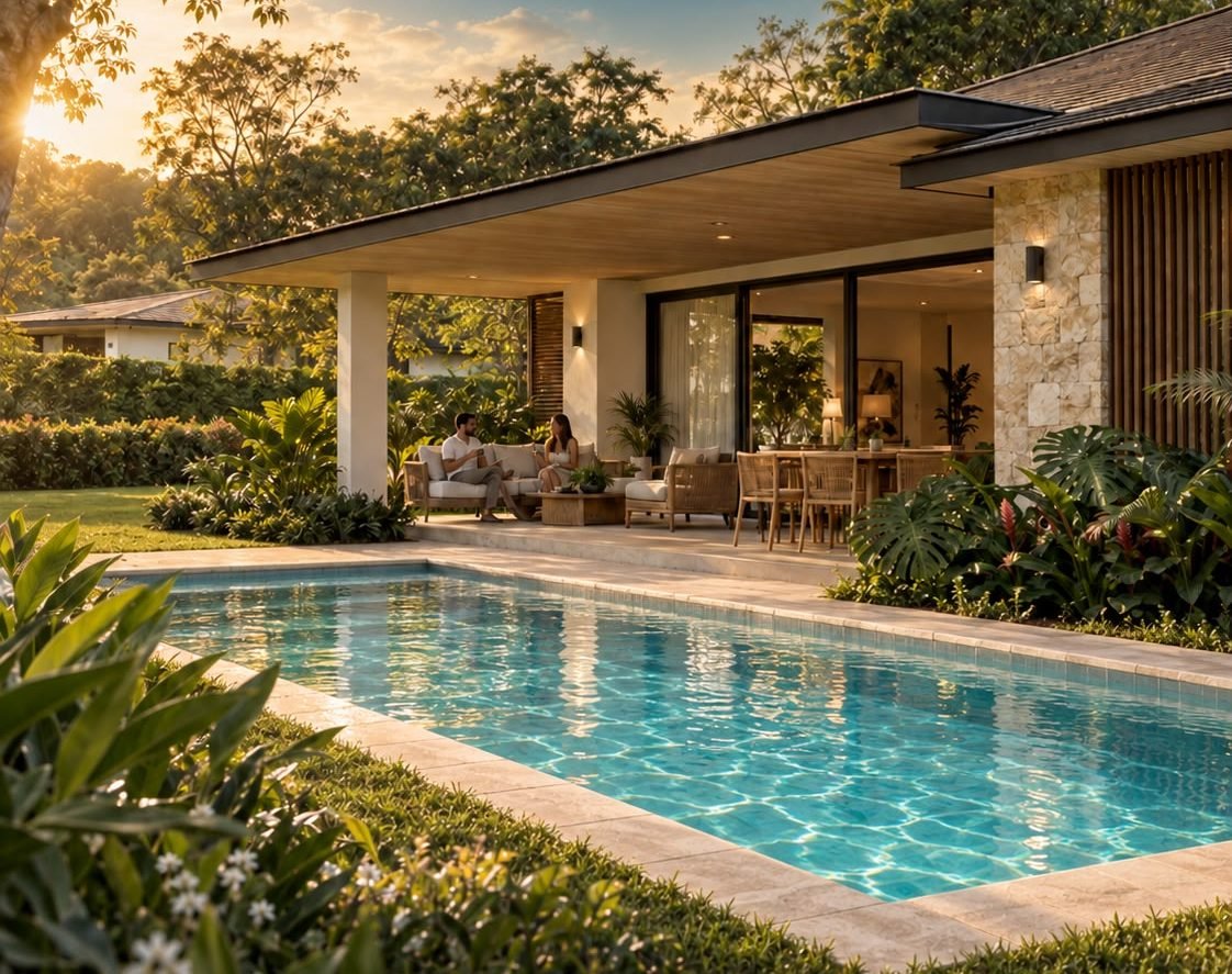 Casa campestre con piscina